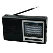 Радіоприймач GOLON RX-3050 з акумулятором 6Вт 8 годин роботи Blac...