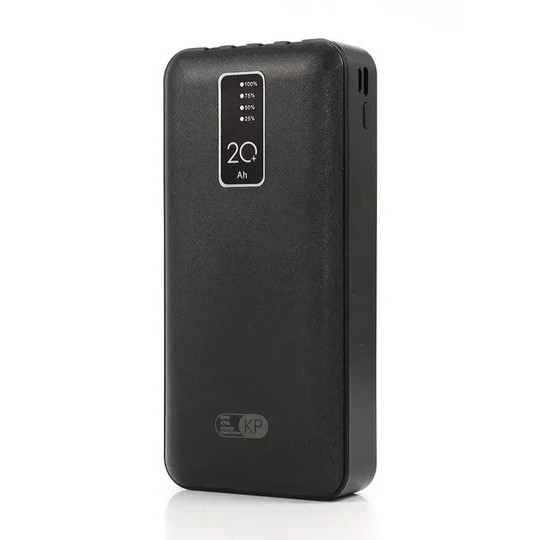 Power Bank King Power KP-27 20000 mAh 4 вбудованих кабеля - изображение 1