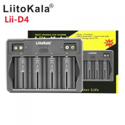 Універсальний зарядний пристрій Liitokala Lii-D4 на 4 канали (Li-...