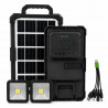 Портативна сонячна зарядна станція CCLAMP CL-083-38, 2400 mAh з L...