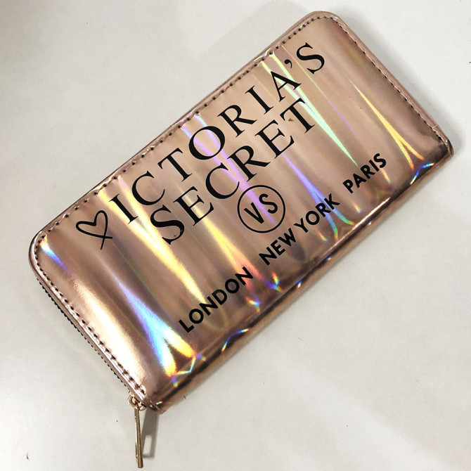 Гаманець жіночий Victoria's Secret. Колір бежевий - изображение 1