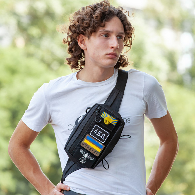 Сумка бананка тактична Cordura | Чоловіча/жіноча | Для спорту, мі... - изображение 1
