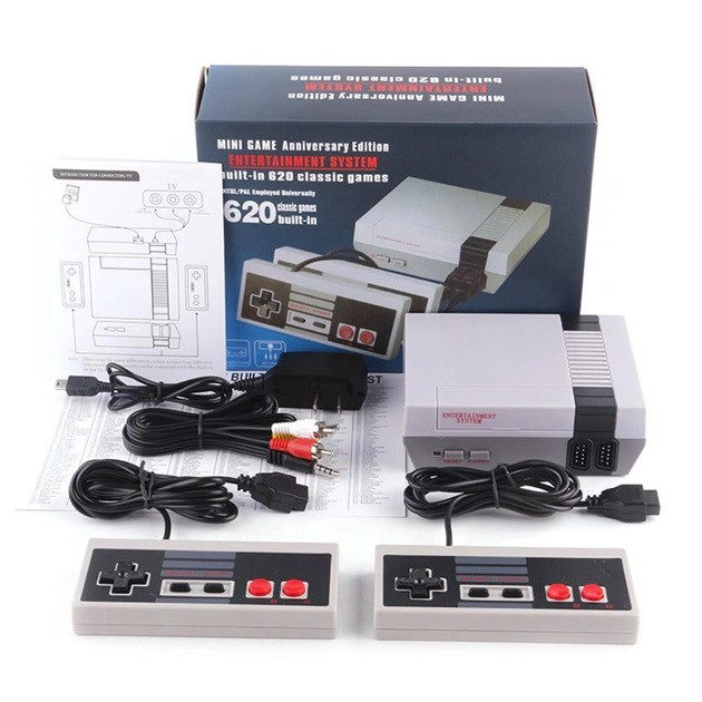 Ігрова приставка GAME NES 620 / 7724 два джойстики 620 вбудованих... - изображение 1