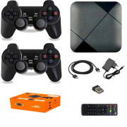Ігрова консоль приставка для телевізора 4K система Android TV 10 ...