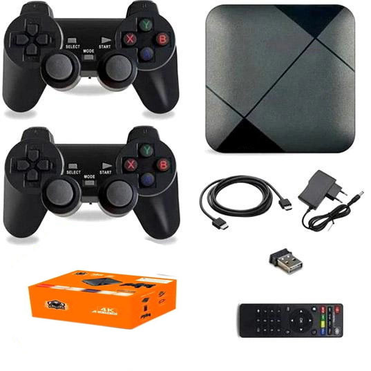 Ігрова консоль приставка для телевізора 4K система Android TV 10 ... - изображение 1