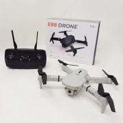 Квадрокоптер E88 міні дрон з HD камерою FPV до 20 хв польоту 2 АК...