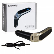 FM модулятор CAR G6 Bluetooth USB AUX MicroSD трансмітер, FM моду...
