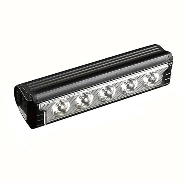 Велофара потужна FY-339B-5LED(white+yellow), Світлові сигнали для... - изображение 1