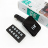 Автомобільний FM трансмітер Bluetooth HZ H6-12-24V модулятор із m...