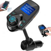 Автомобільний FM трансмітер модулятор A30 Bluetooth, Фм трансміте...