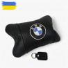 Ортопедична авто подушка BMW з натуральної шкіри – для комфорту в...