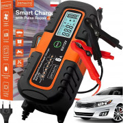 Зарядное устройство Zenwire JMD-6S, 6/12 В, 6 А, LCD, восстановле...