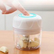 Кухонний електричний подрібнювач Release hands one click garlic х...