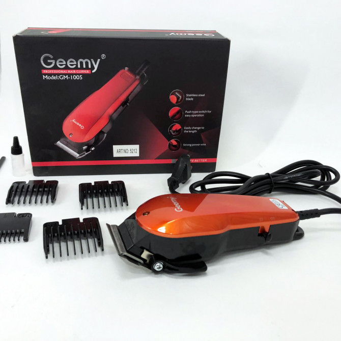 Машинка для стрижки GEMEI GM-1005, машинка для стрижки для дому, ... - изображение 1