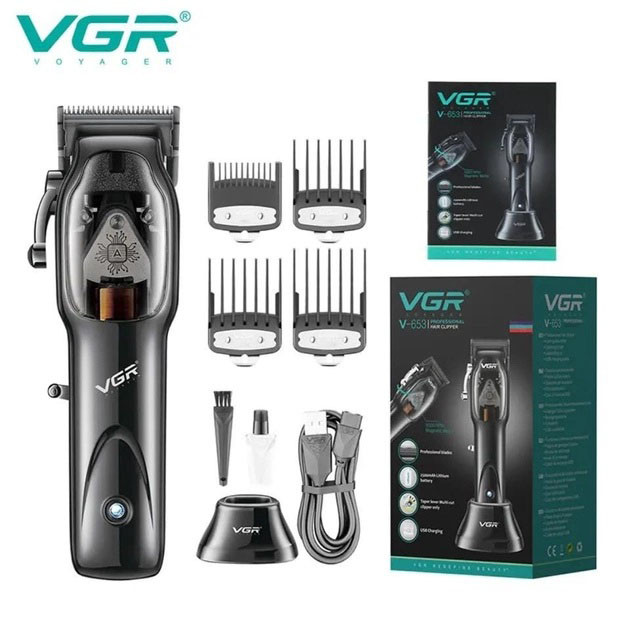 Машинка для стрижки волосся VGR Hair Clipper V-653 Voyager, бездр... - изображение 1