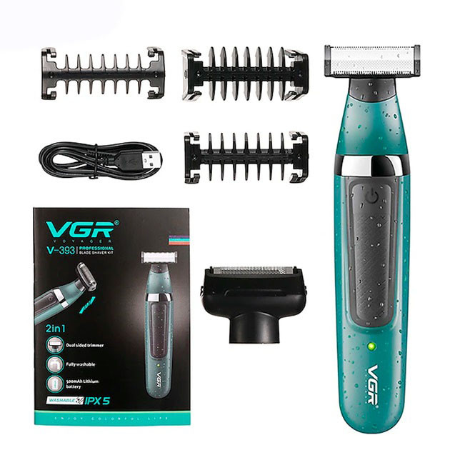 Електробритва VGR V-393 Shaver професійна водонепроникна, чоловіч... - изображение 1