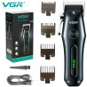 Акумуляторна машинка для стрижки волосся VGR V-969, Машинка для с...