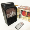 Портативний обігрівач Flame Heater 900 Вт, тепловий вентилятор, о...