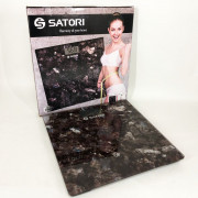 Ваги підлогові Satori SBS-301-BL 180 кг, ваги для зважування люде...