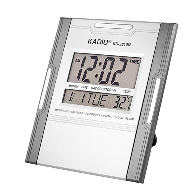 Електронний багатофункціональний будильник Kadio KD-3810N, настіл... - изображение 1