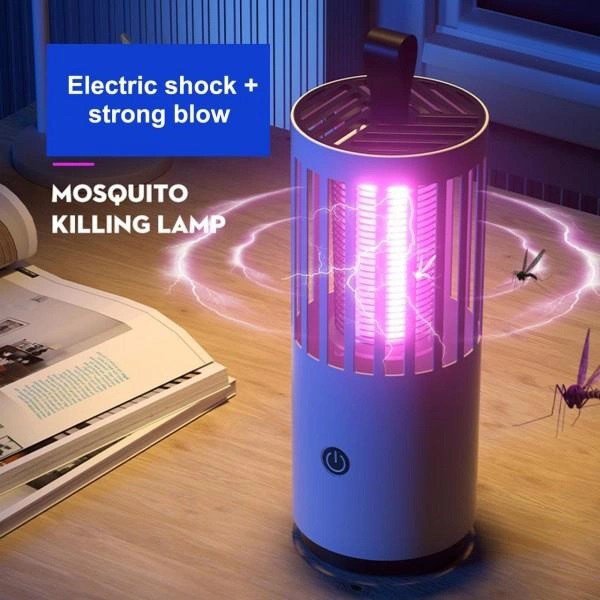 Лампа-пастка для комарів Побутова із зарядкою від Usb 1001 MOSQUI... - изображение 1