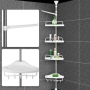 Кутова полиця у ванну Multi Corner Shelf AD 9866 з металу та плас...