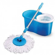 Універсальна швабра з віджимом-центрифугою та відром Easy Mop Кру...