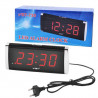 Годинник VST-730-1 мережевий 220В led будильник червоні цифри, Ел...