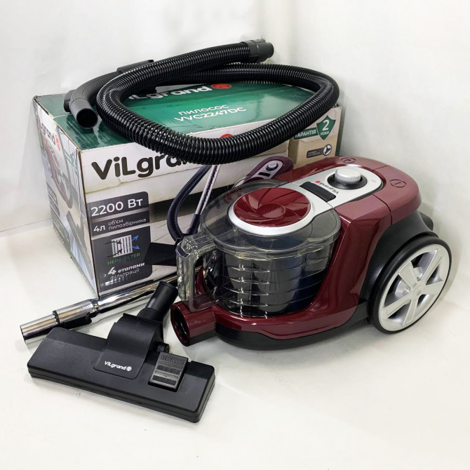 Пилосос без мішка ViLgrand VVC2247DC - изображение 1