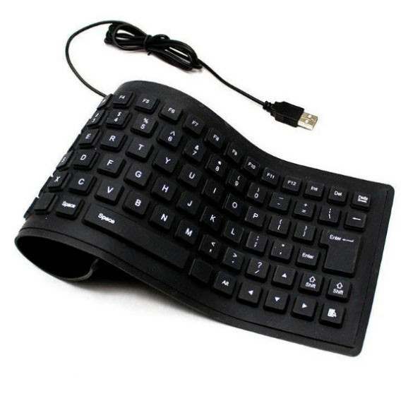 Гнучка силіконова клавіатура Flexible Keyboard X3 - изображение 1