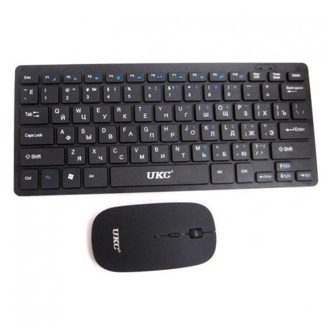 Бездротова клавіатура IOS з мишкою Keyboard Wireless 901. Колір: ... - изображение 1