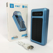 Портативний зарядний пристрій на 20000mAh, Power Bank на сонячній...