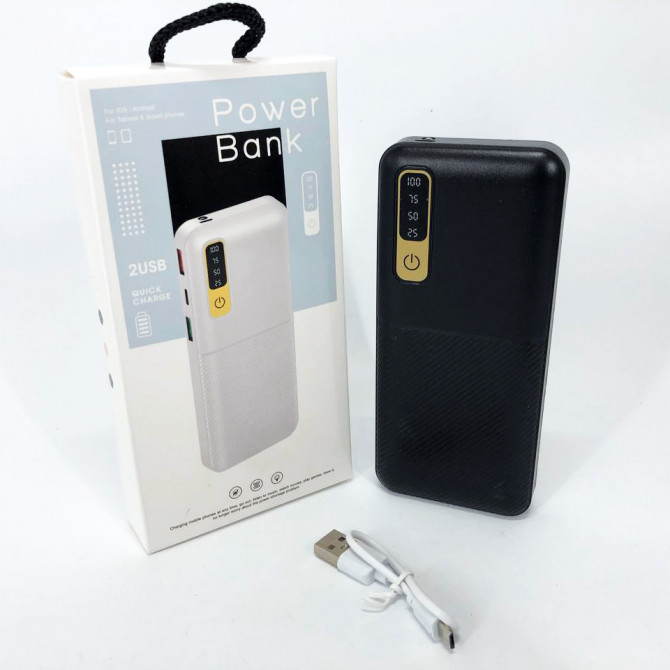 Портативний зарядний пристрій Павербанк 20000 mAh 2хUSB Power Ban... - изображение 1