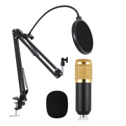 Мікрофон Студійний конденсаторний Music DJ. M-800U зі стійким та ...