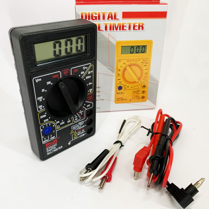 Мультиметр HAOYUE DT830C black - изображение 1