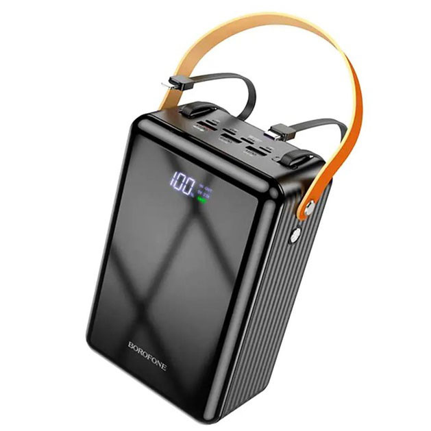Зовнішній акумулятор повербанк BOROFONE BJ32 power bank 80000mAh ... - изображение 1