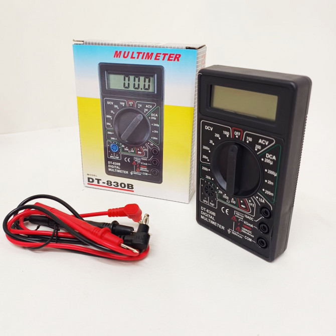 Мультиметр Digital DT-830B цифровий універсальний - изображение 1