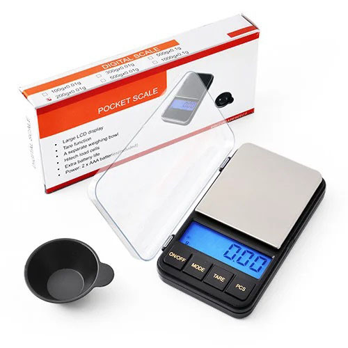 Ваги ювелірні Digital scale VS 6285PA-500 г,0.01 г з чашею - изображение 1