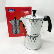 Гейзерна кавоварка Magio MG-1004 300 мл, гейзерна турка для кави,...