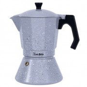 Кафеварка гейзерна Con Brio 450 мл CB-6709, гейзерна кавоварка дл...
