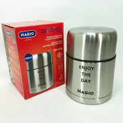 Харчовий вакуумний термос Magio MG-1034 600 мл, Термос для гарячи...