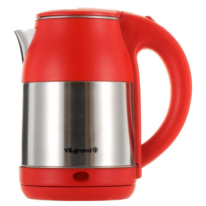 Електрочайник Vilgrand VS-18103 RED 1.8 л - изображение 1