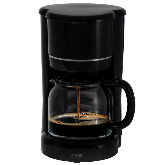 Кавоварка крапельна Adler AD 4383 black, 1.5Л, 900Вт - изображение 1