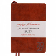 Діловий блокнот інтегральний А5 датований 2027 Leo Planner Case 2...