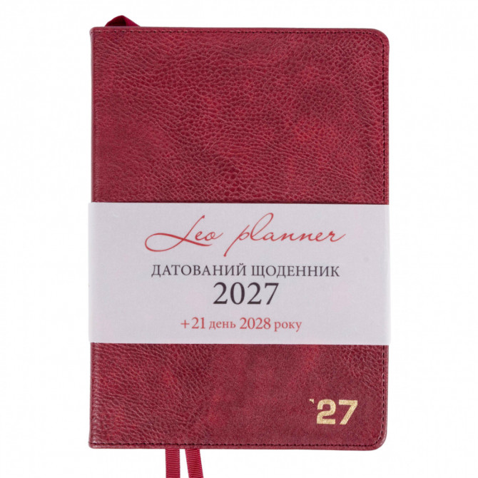 Діловий блокнот інтегральний А5 датований 2027 Leo Planner Prime ... - изображение 1