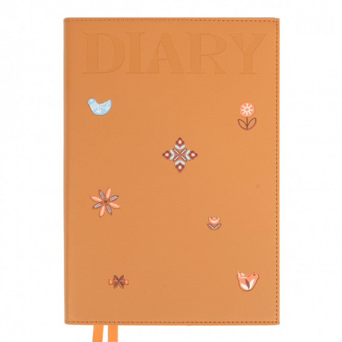 Діловий блокнот м'який А5 Leo Planner Amber 252771 320 листів тер... - изображение 1