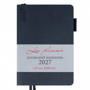 Діловий блокнот м'який А5 датований 2027 Leo Planner Binario 2527...