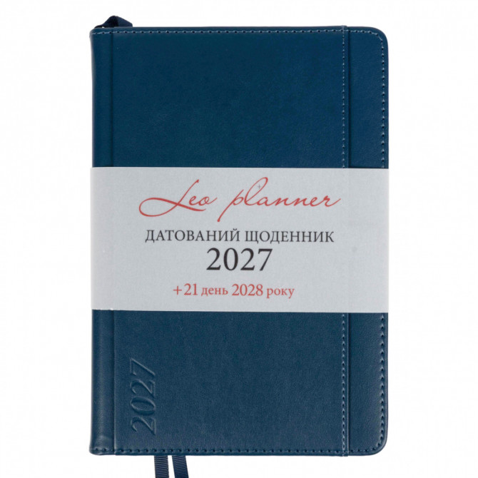 Діловий блокнот твердий А5 датований 2027 Leo Planner Legacy 2527... - изображение 1