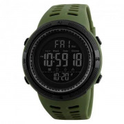 Годинник наручний чоловічий SKMEI 1251AG ARMY GREEN, годинник нар...