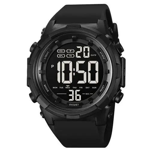 Годинник наручний чоловічий SKMEI 1845BK BLACK, водонепроникний ч... - изображение 1